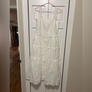 Gap X DOEN Eyelet Mini Dress